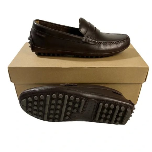 ‼️SOLD‼️Cole Haan Grant Canoe Penny Driving Loafer Moc Dark Brown Men's Size 7 - Picture 6 of 6